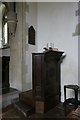 SU5693 : Lectern in St Peter by Bill Nicholls