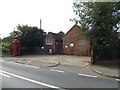 TL9174 : Honington Telephone Exchange & Telephone Box by Geographer