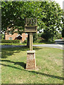 TL9175 : Sapiston Village sign by Geographer