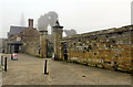 NZ9011 : Entrance to Whitby Abbey by PAUL FARMER