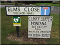 TL8967 : Elms Close sign by Geographer