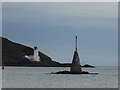 SW8331 : Black Rock, Falmouth harbour/Carrick Roads by Chris Allen