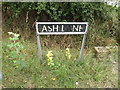 TM1191 : Ash Lane sign by Geographer