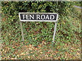 TM1191 : Fen Road sign by Geographer