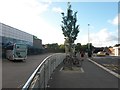 SZ0991 : Bournemouth: coach station and bus stops by the station by Chris Downer