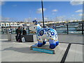 TQ3302 : Snowdog #37, Brighton Marina by Paul Gillett