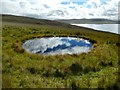 NS2673 : Bomb crater near Loch Thom by Lairich Rig