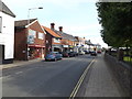 TM0495 : B1077 Church Street, Attleborough by Geographer