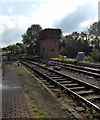 TQ4023 : Water Tower at Sheffield Park Station by PAUL FARMER