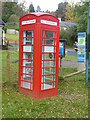 NN5320 : Uses for an old telephone kiosk by Oliver Dixon