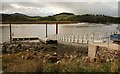 NX8354 : Walkway and pontoon, Kippford by Richard Sutcliffe