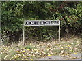 TM1683 : Dickleburgh Road sign on Dickleburgh Road by Geographer