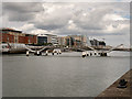 O1634 : River Liffey, The Seán O'Casey Bridge by David Dixon