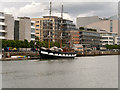 O1634 : River Liffey, Tall Ship Jeanie Johnston by David Dixon