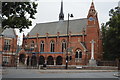 TQ2887 : Highgate School Chapel and War Memorial by N Chadwick