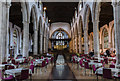 TL1998 : Interior, St John the Baptist church, Peterborough by Julian P Guffogg