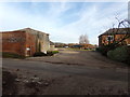 TG0723 : Footpath & entrance to Brick Kiln Farm by Geographer