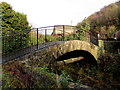 SO2001 : Grade II listed 17th century stone arched bridge, Aberbeeg by Jaggery