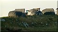 NU1341 : Boat Sheds, Holy Island  2 by Alan Murray-Rust