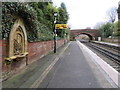 SJ3985 : Eastbound platform on Cressington station by John S Turner