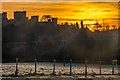 SO5074 : Ludlow Castle at sunrise by Ian Capper