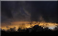 ST8180 : Evening Sky, Acton Turville, Gloucestershire 2014 by Ray Bird