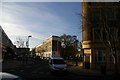 TQ3085 : Looking up Jackson Road and Lowman Road, from Hornsey Road by Christopher Hilton