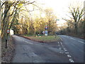 TQ4251 : Road junction at Limpsfield Chart by Malc McDonald