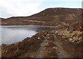 NH4734 : Moorland track past Loch nam Breac Dearga by Craig Wallace