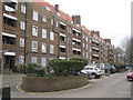 TQ3376 : North side of Bentley House, Glebe Estate, Camberwell, south London by Robin Stott