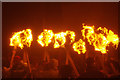 HU4741 : Torchlight procession - Up Helly Aa by Stephen McKay