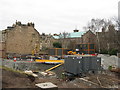 NT2471 : Building site on Newbattle Terrace by M J Richardson