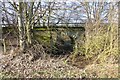 NT8743 : Bridge for bridleway under railway by Russel Wills