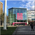 TL0921 : Northwest entrance to The Mall, St George's Square, Luton by Robin Stott