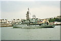 SX4753 : Warship in Plymouth Sound by Jeff Buck