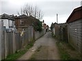 SZ1292 : Pokesdown: substation on footpath J06 by Chris Downer