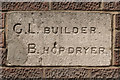 TQ4666 : Foundation stone - 282 High Street by Ian Capper