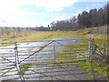 NY8968 : Entrance to Frankham Landfill Site by Oliver Dixon