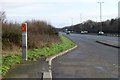 SK8761 : Lay-by with Emergency telephone on the A46 by David Lally