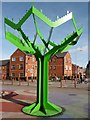 ST3186 : Public artwork, Commercial Road, Newport by Robin Drayton