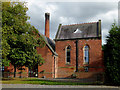 SK3410 : Former pumping station near Snarestone in Leicestershire by Roger  D Kidd