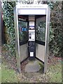 SP9207 : Former KX300 Telephone Kiosk at Buckland Common by David Hillas