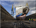 J3676 : 'Stena Superfast VII' in dry dock, Belfast by Rossographer