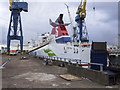 J3676 : 'Stena Superfast VII' in dry dock, Belfast by Rossographer