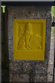 SX1059 : Lostwithiel: gatepost to King George's Field by Christopher Hilton