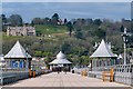 SH5873 : The end of Garth Pier, Bangor by Robin Drayton