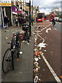 TQ3276 : "Hey Doris! You've dropped some litter"  west side of Denmark Hill, Camberwell, London by Robin Stott