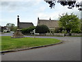 ST4224 : War Memorial at Muchelney by PAUL FARMER