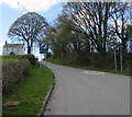 SN9347 : End of the 30 zone at the western edge of Llangammarch Wells  by Jaggery