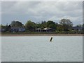 TL9406 : Coastal bungalows at Ramsey Island by Oliver Dixon